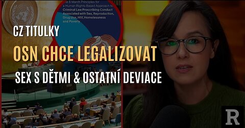 OSN chce legalizovat pohlavní styk s dětmi & ostatní deviace (CZ TITULKY)