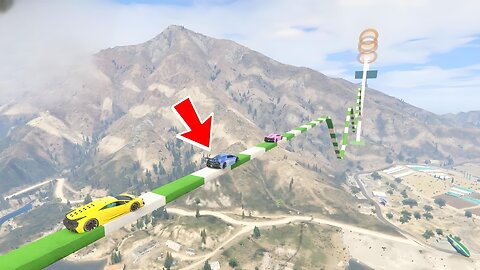 100% People Rage Quit This IMPOSSIBLE Car Parkour Race in GTA 5!