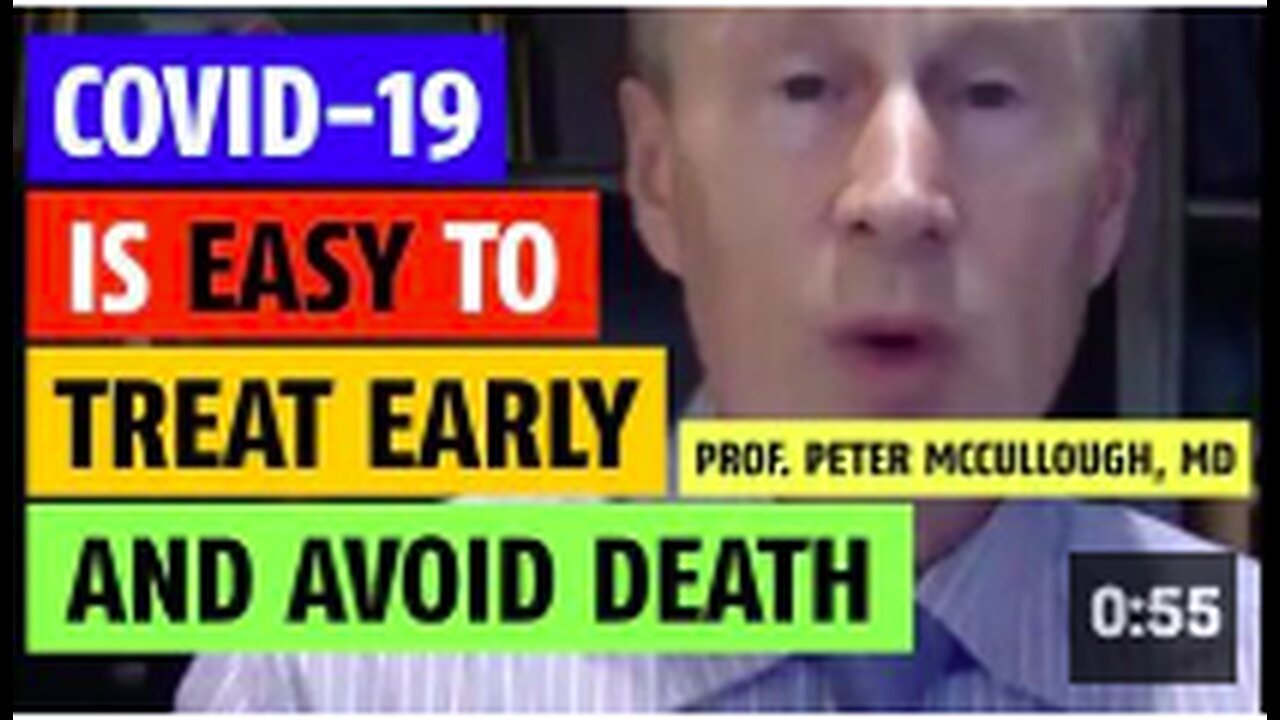 Only one (1) child in US has died from Covid-19 alone notes Prof. Peter McCullough, MD