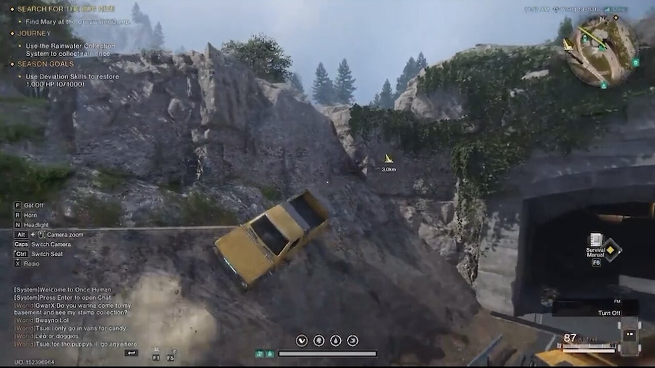 Once Human defying physics 😂