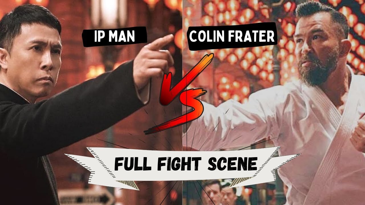 Ip Man vs karate master Donnie Yen vs Chris Collins Ip Man 4 The Finale #1