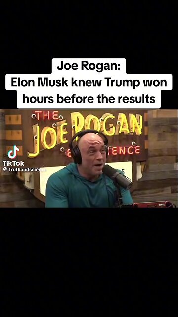 Elon Musk Knew Trump Won 4 Hours Before Anyone Else
