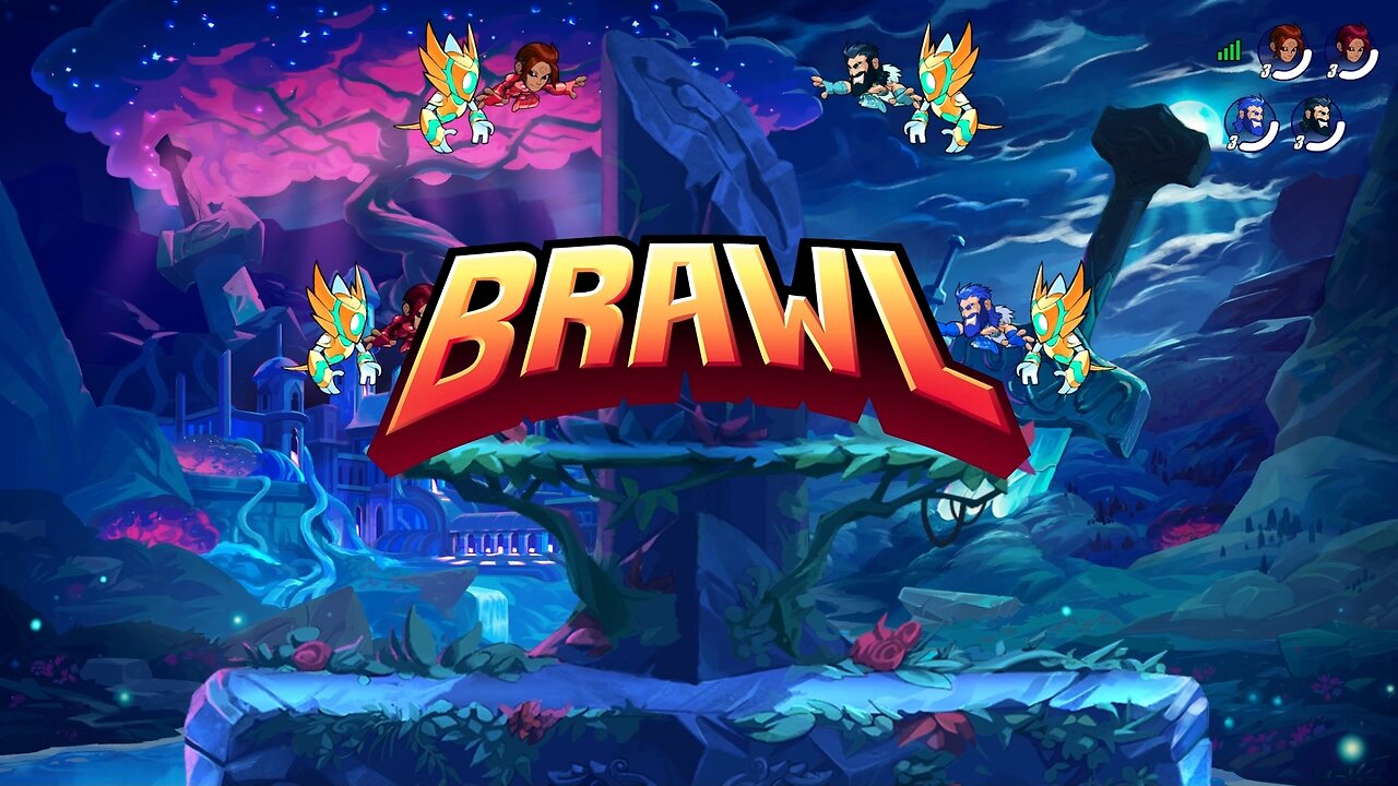 Playing Brawlhalla for the first time!