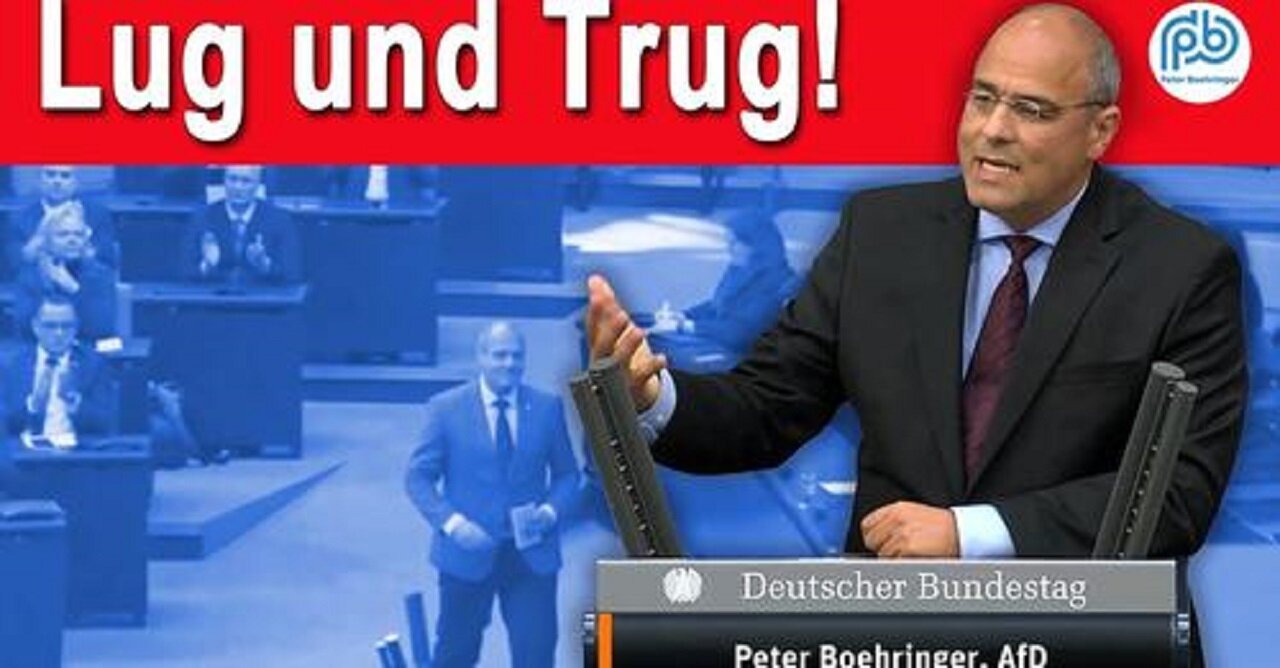 RKI-Betrug ließ Milliarden sprudeln | AfD Boehringer im Bundestag, 10.9.24