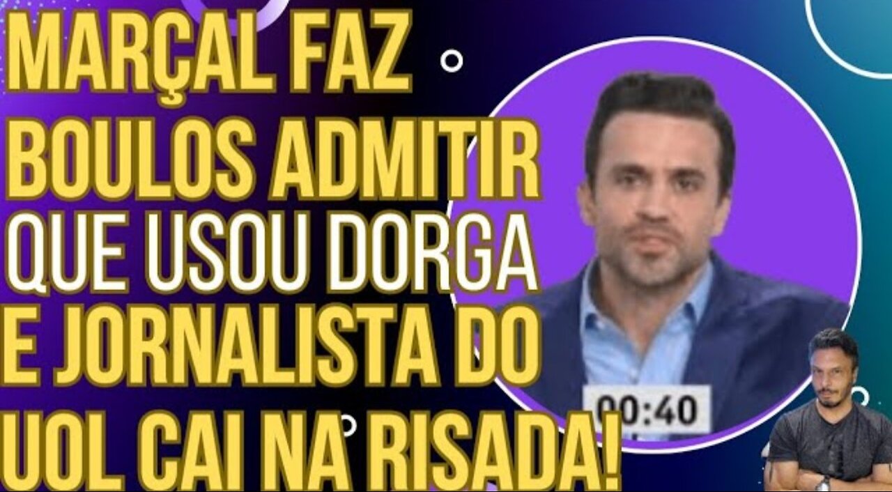 GENIAL: Pablo Marçal faz Boulos confessar que usou drogas e até o jornalista do UOL cai na risada!