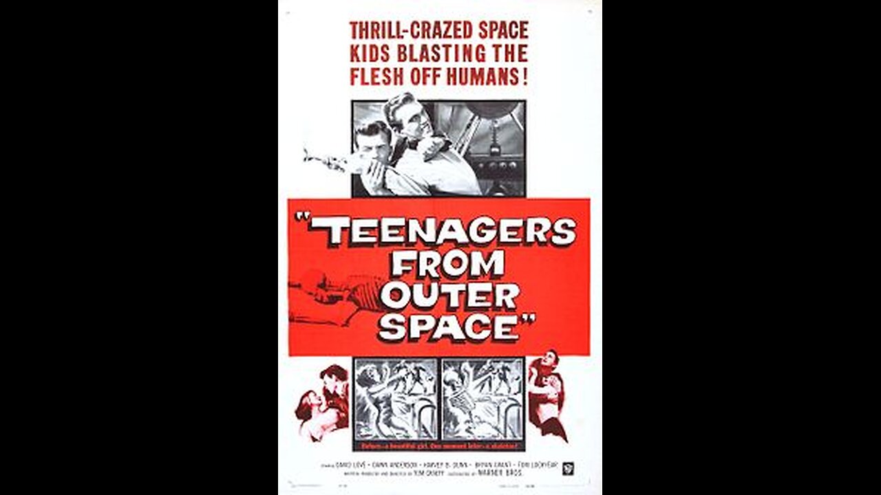 The Gargon Terror Teenagers from Outer Space 1959 Colorized Full Movie HD Quality