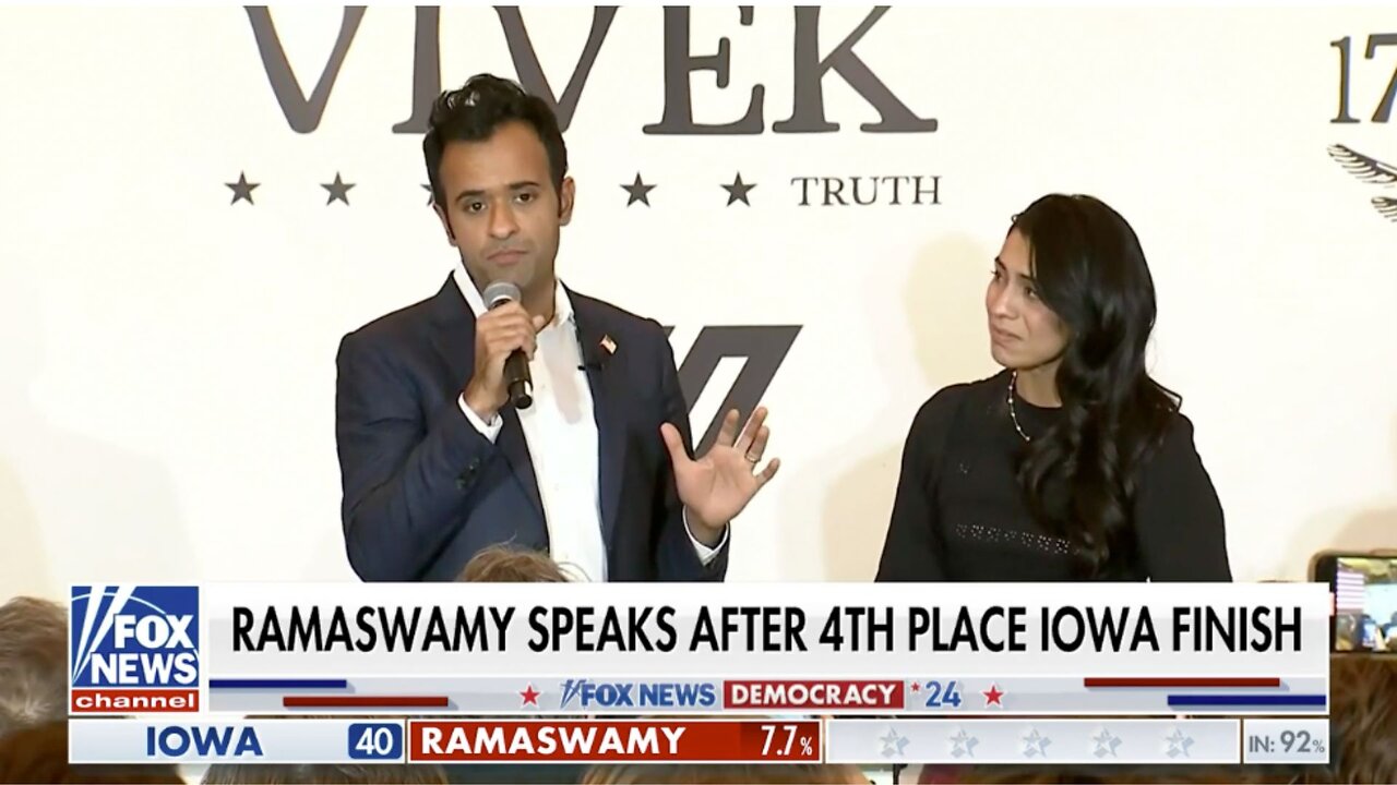 Vivek Ramaswamy drops out of race, endorses Trump