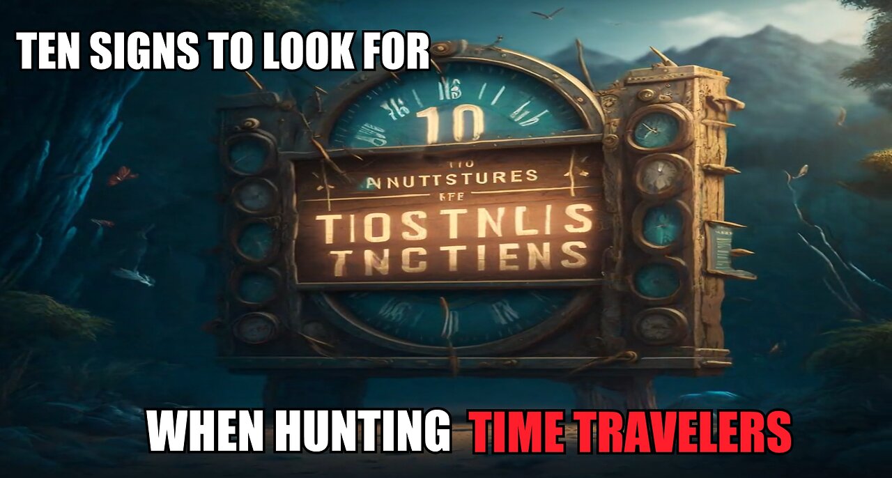 10 Signs to Look for When Hunting Time Travelers