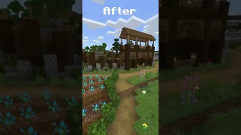 Empty #minecraft Field Transformation