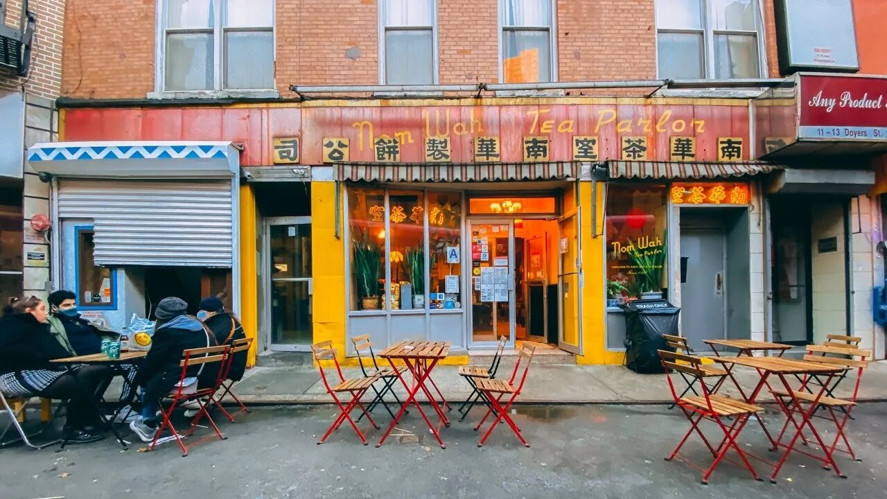 New York City Live: Oldest Dim Sum Restaurant at Nom Wah Tea Parlor 🥟