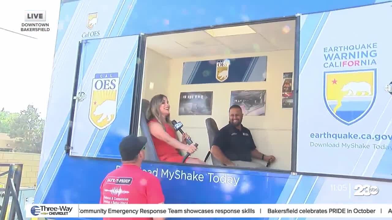 Great California Shakeout Tour stops in Bakersfield