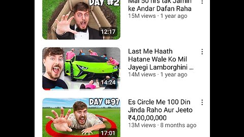 Mrbeast in Hindi | given lambergine