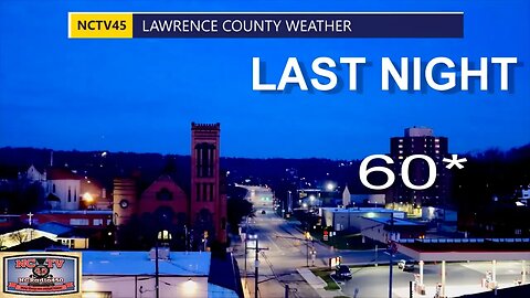 NCTV45 LAWRENCE COUNTY 45 WEATHER THURSDAY OCTOBER 5 2023