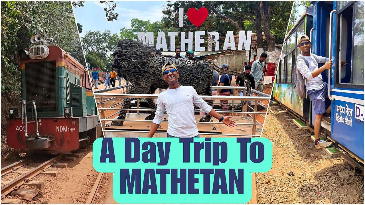 One day trip to matheran | Matheran's mini train | best place to visit in the monsoon|