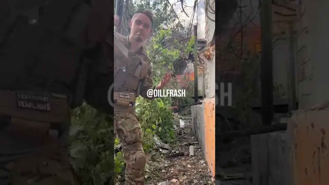 Bandera set fire to a residential building and rejoice!