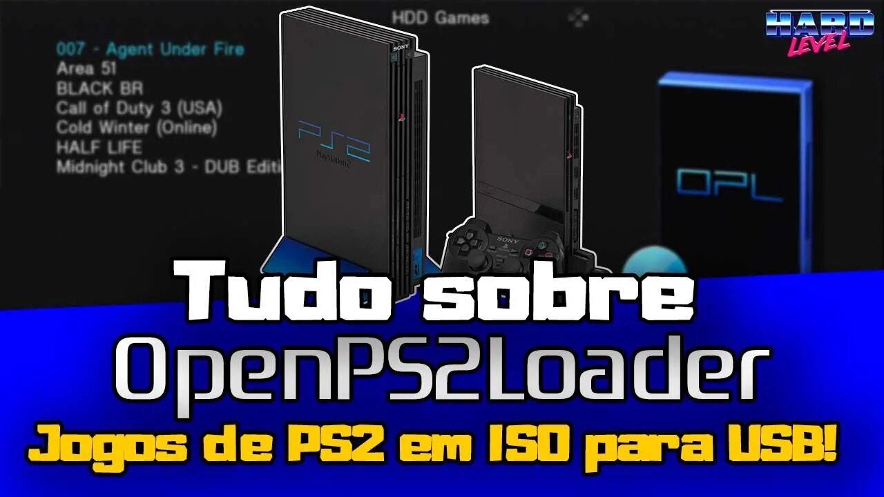 Tudo sobre o OPL #14 Como adicionar jogos de PS2 em ISO até 4GB para jogar por Pendrive e HD Externo