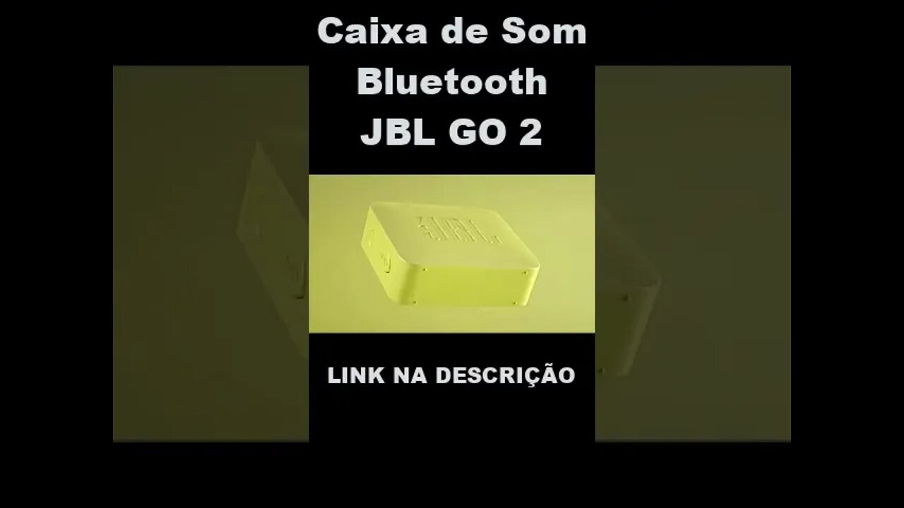 ✅JBL GO 2 MELHOR CUSTO BENEFÍCIO 😍😍😍