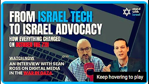 From #tech to #Israel #advocacy. How things changed on #october7th.