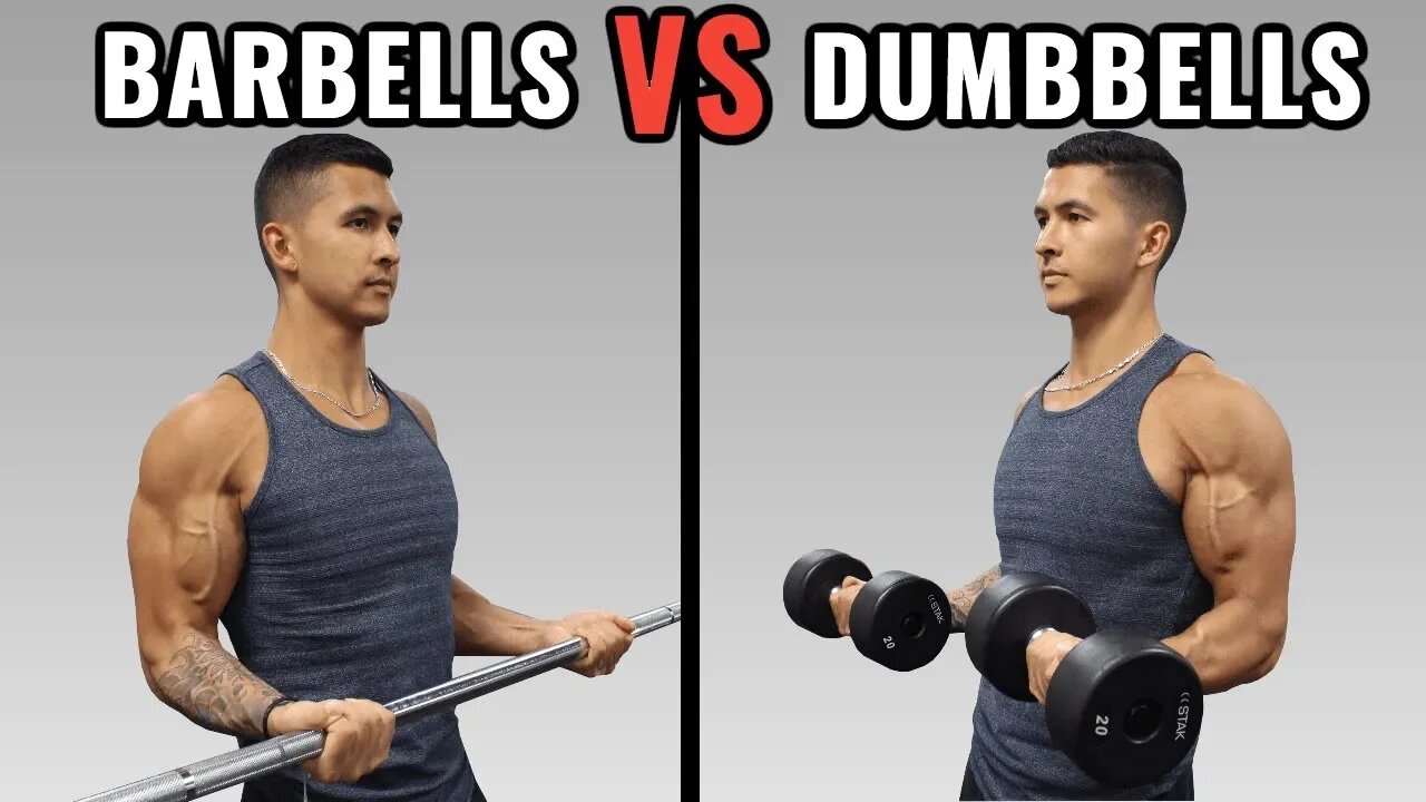 Barbells vs Dumbbells for Muscle Growth