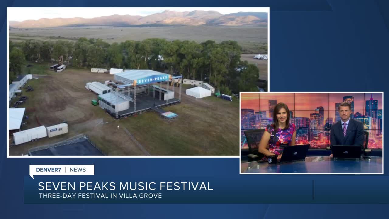 Seven Peaks music festival starts Friday