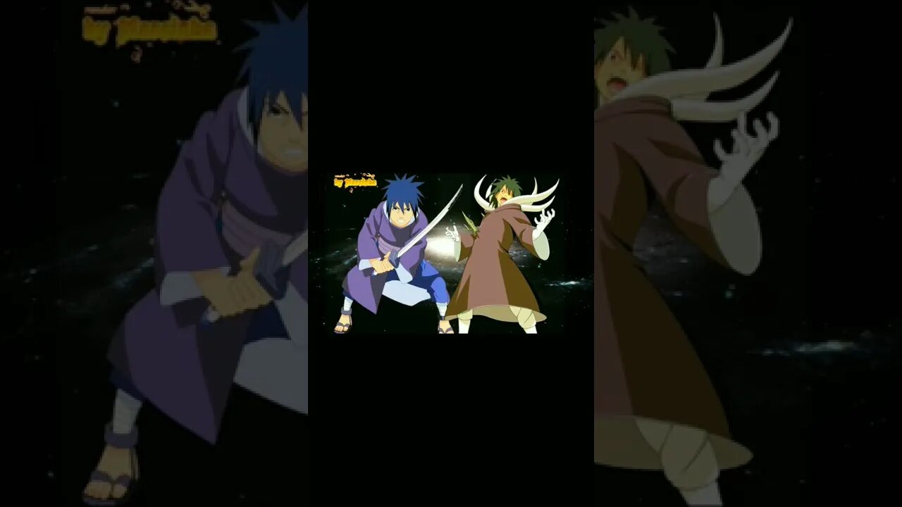 WHO IS STRONGEST?? - MADARA VS OBITO.#shorts