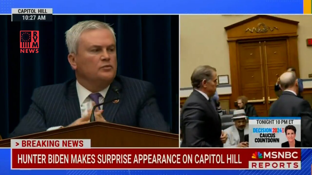 Hunter Biden Storms Out Of Committee Meeting, Appears Afraid Of MTG