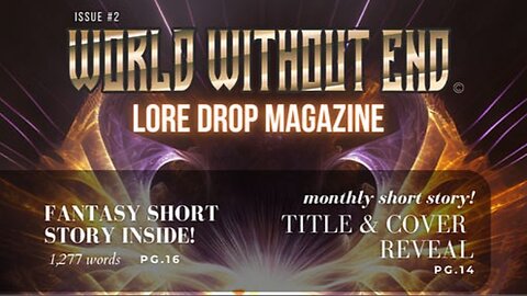 World Without End Magazine | with James Esparza | Wing#15