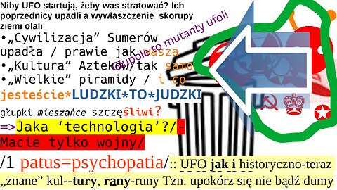 Niby UFO startują, żeby was stratować? OPIS umiesz czytać?