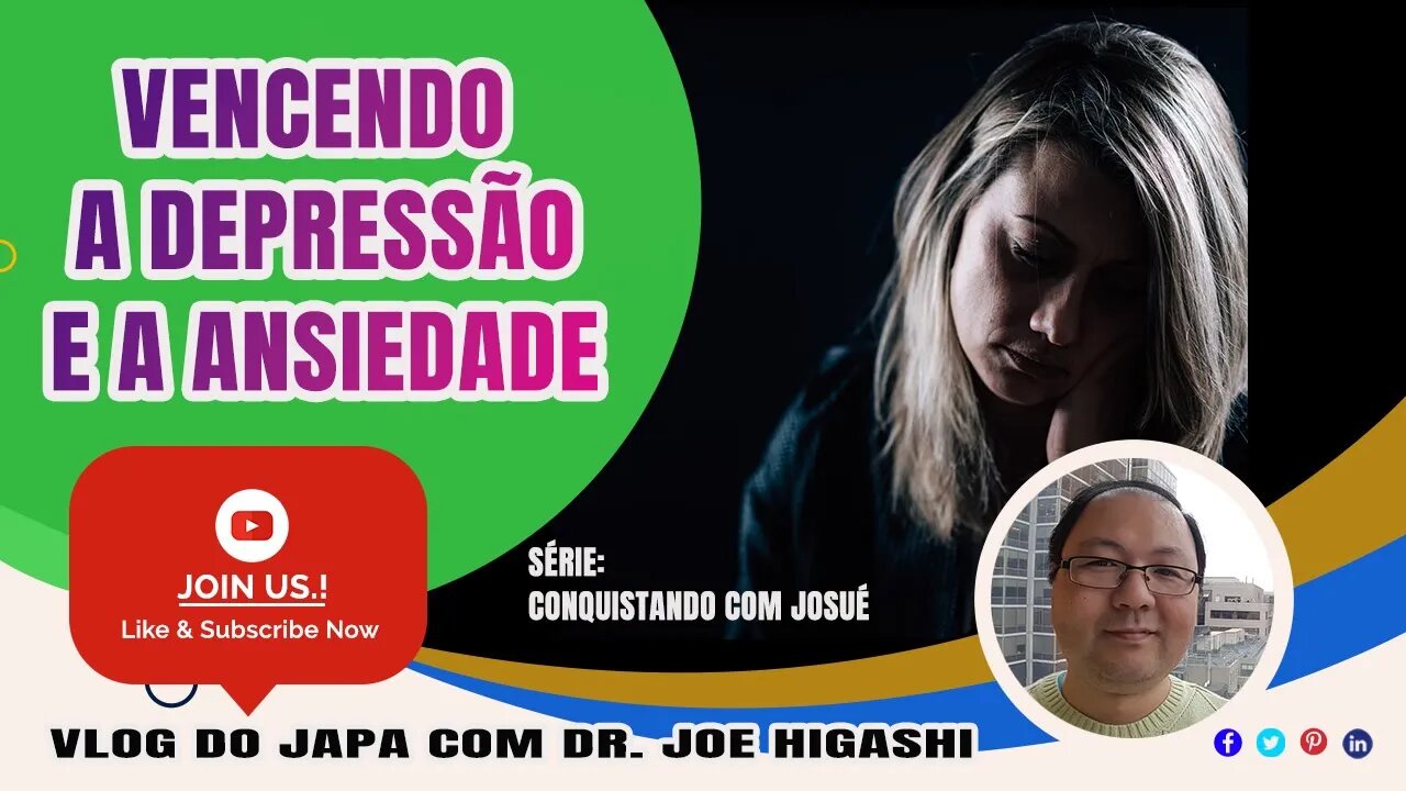 COMO SAIR DA DEPRESSÃO E VENCER A ANSIEDADE? Josué precisou sair do Jordão com o povo