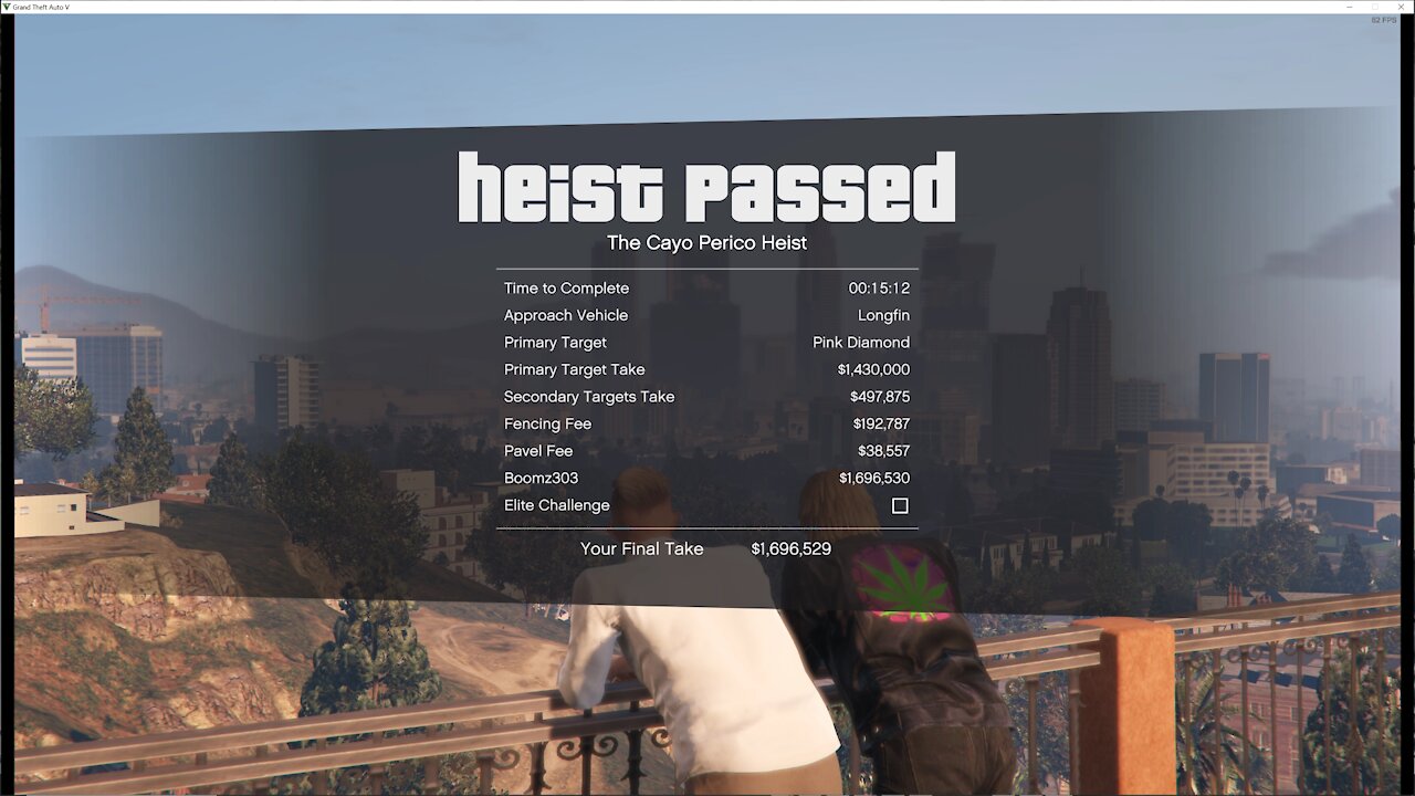 GTAV - The Cayo Perico Heist Solo (Hard Mode) 11-13-21