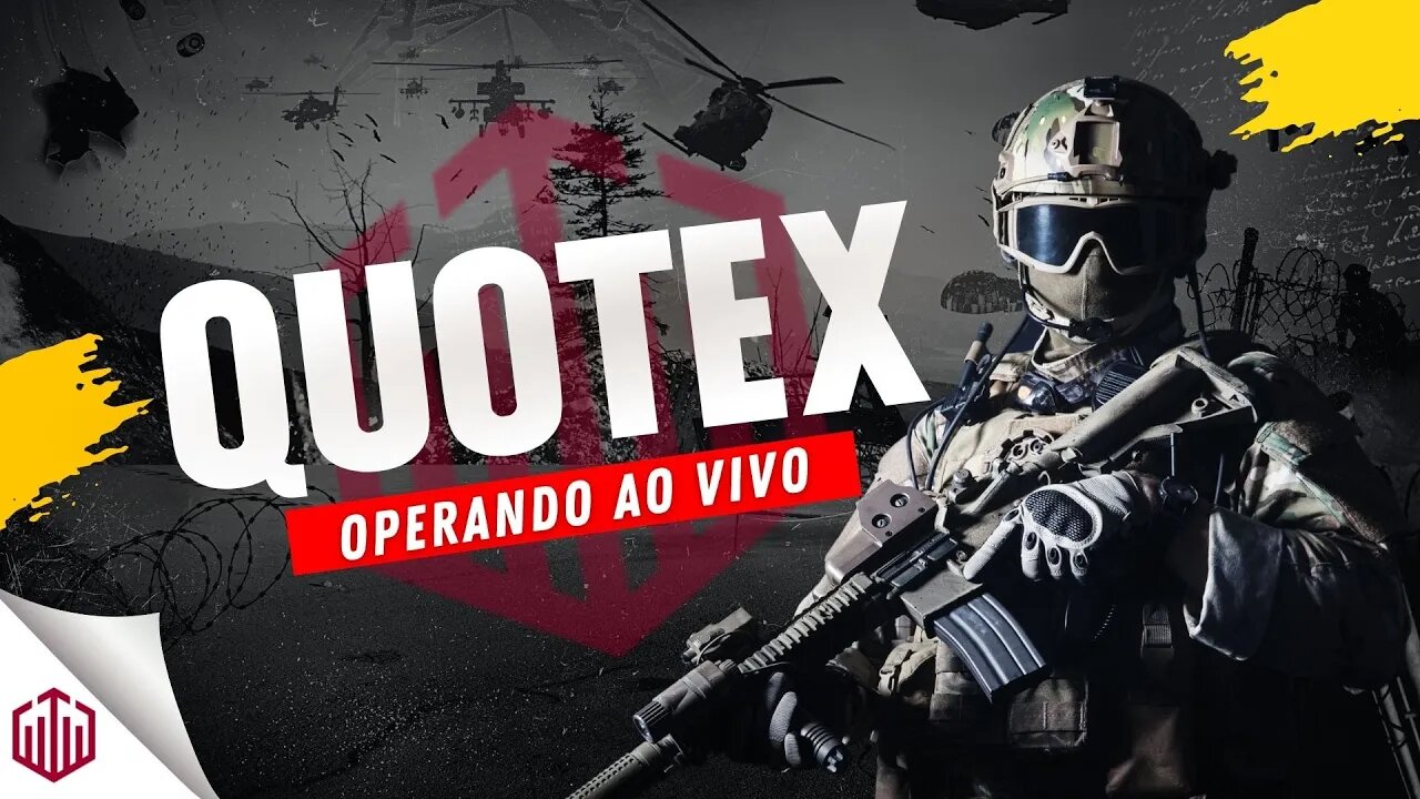 QUOTEX - OPERANDO AO VIVO #quotex #opçõesbinárias #live