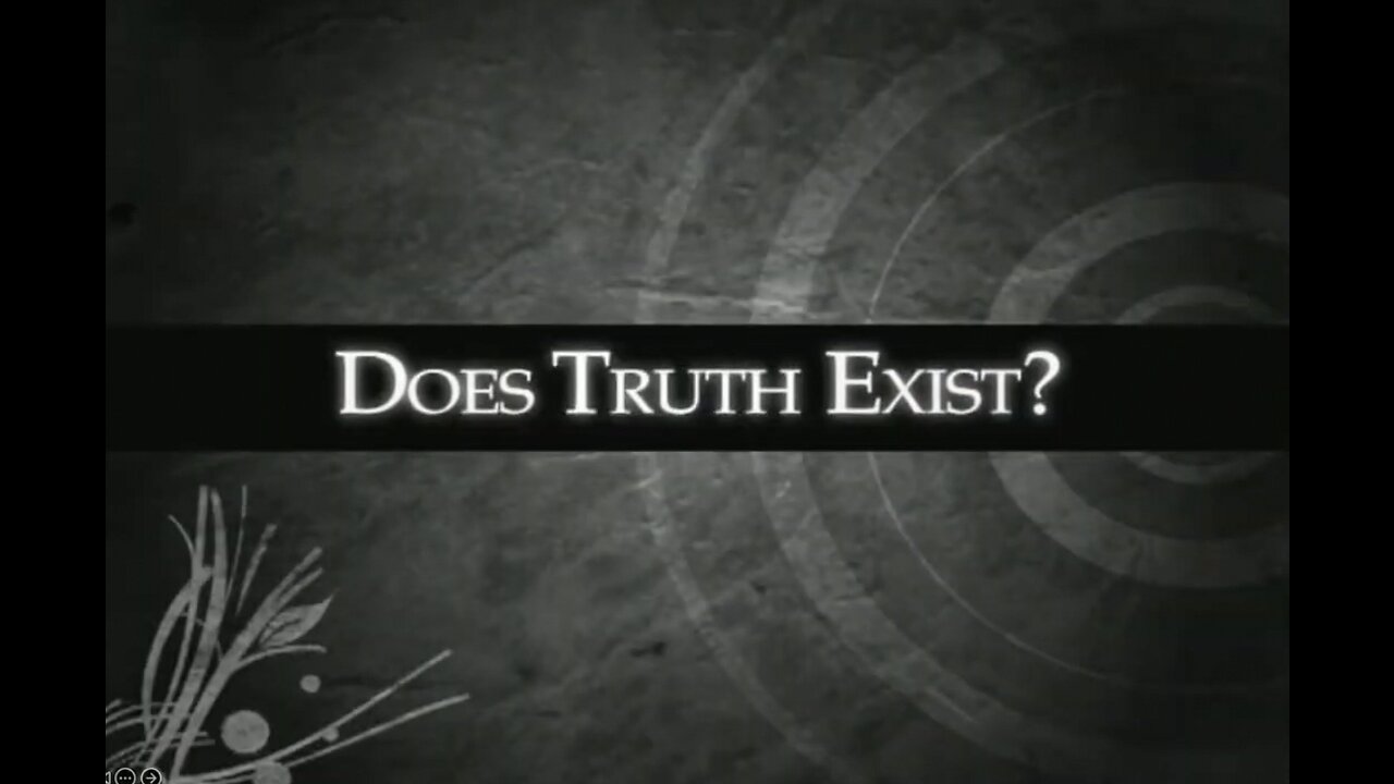 Frank Turek - Does Truth Exist? Part 1 of 5