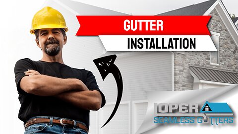 Loper Seamless Gutters | Kinetic Video - Words with background picture