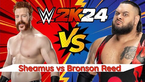 WWE 2K24 Sheamus vs Bronson Reed Main event - PS5 gameplay