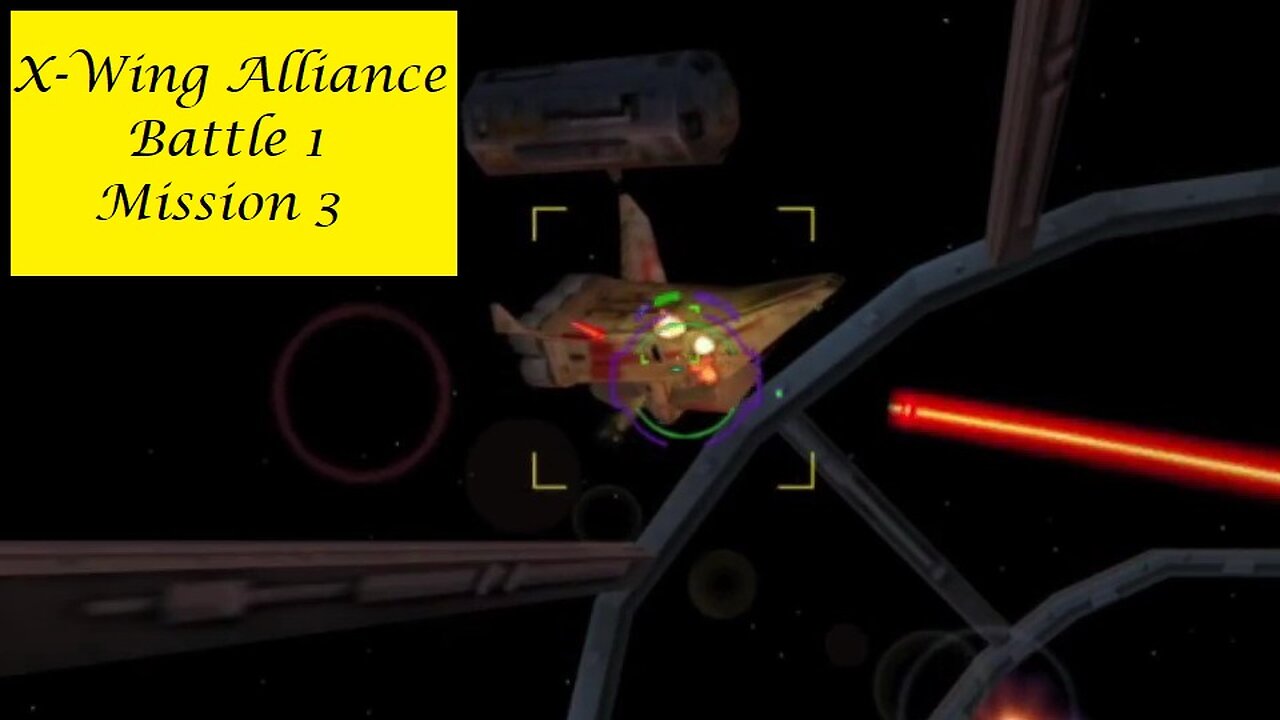 X-Wing Alliance : Battle 1 - Mission 3