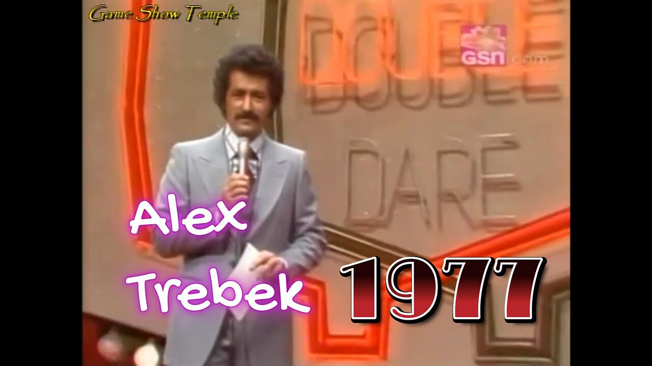 Alex Trebek Double Dare (1977) | Full Episode | Game Shows