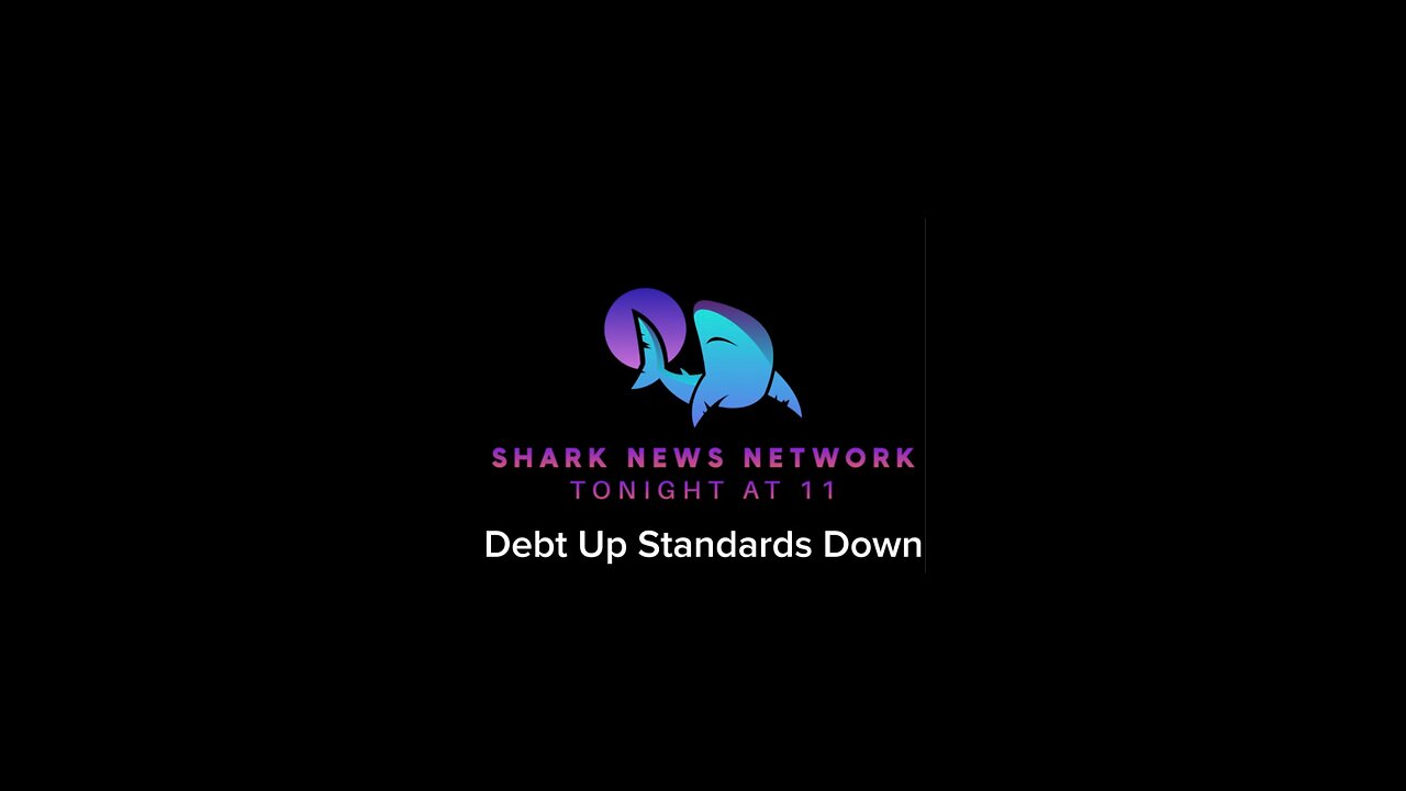 Debt up standards down