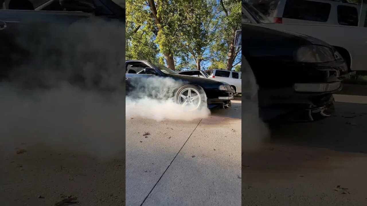 Project Prelude is back in action. #ftpspeedshop #burnout #h23vtec #hondaprelude