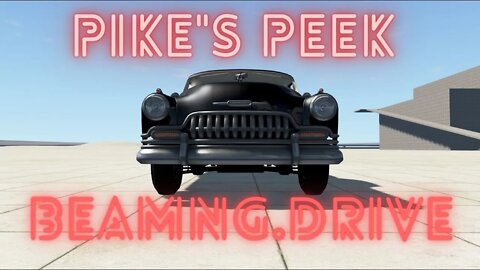 BeamNG.DRIVE: going up Pike's peek in an old car