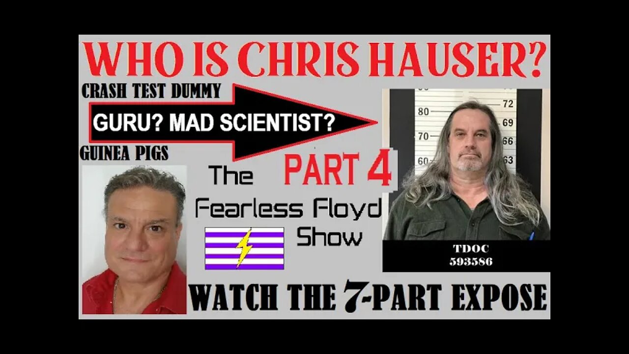 WHO IS CHRISTOPHER HAUSER? 7-PART EXPOSE PART 4/7