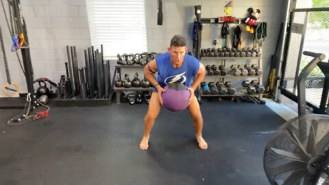Medicine Ball Sign of the Cross