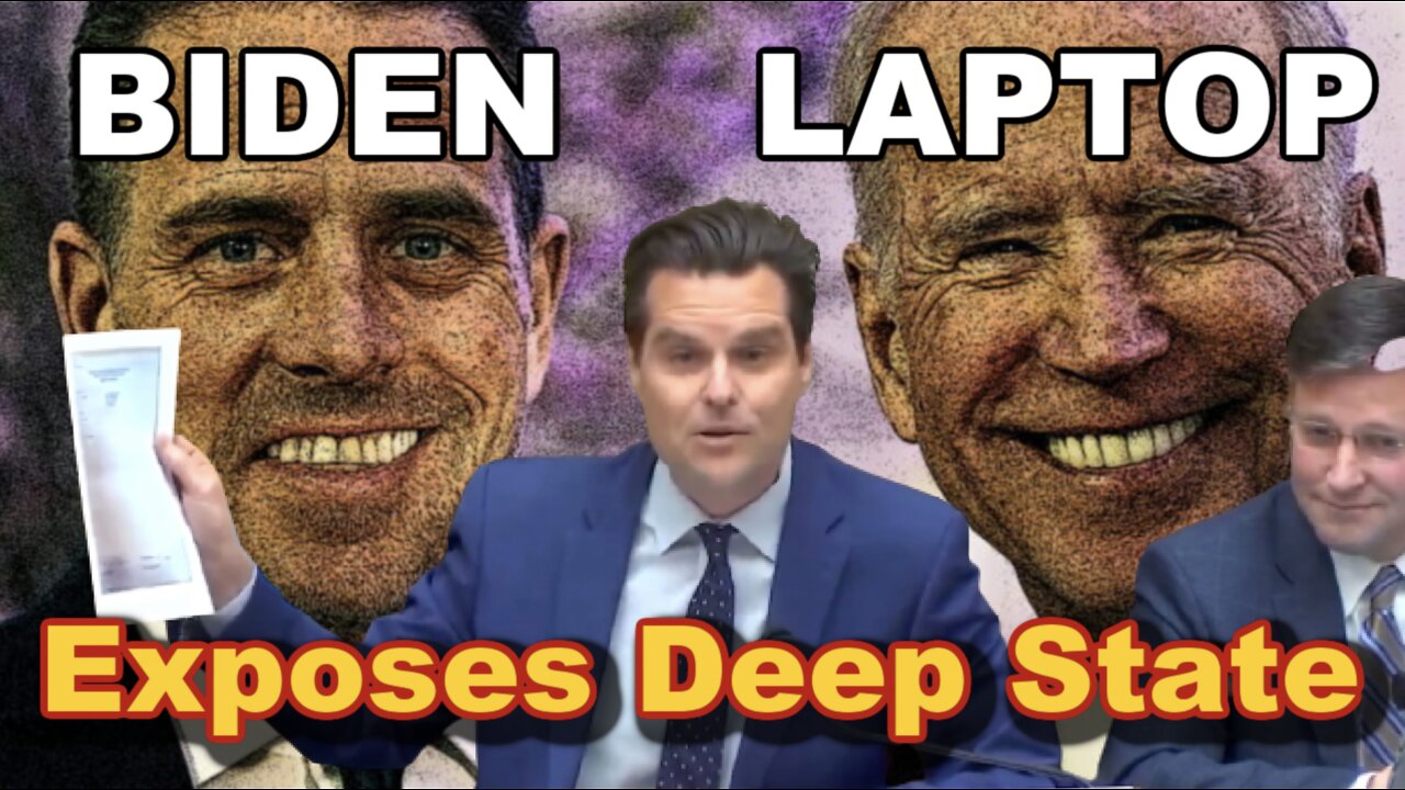 Hunter Biden Laptop is Exposing Deep State FBI.