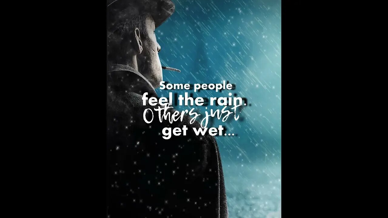 Feel the rain