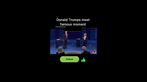 Donald Trumps most famous moment