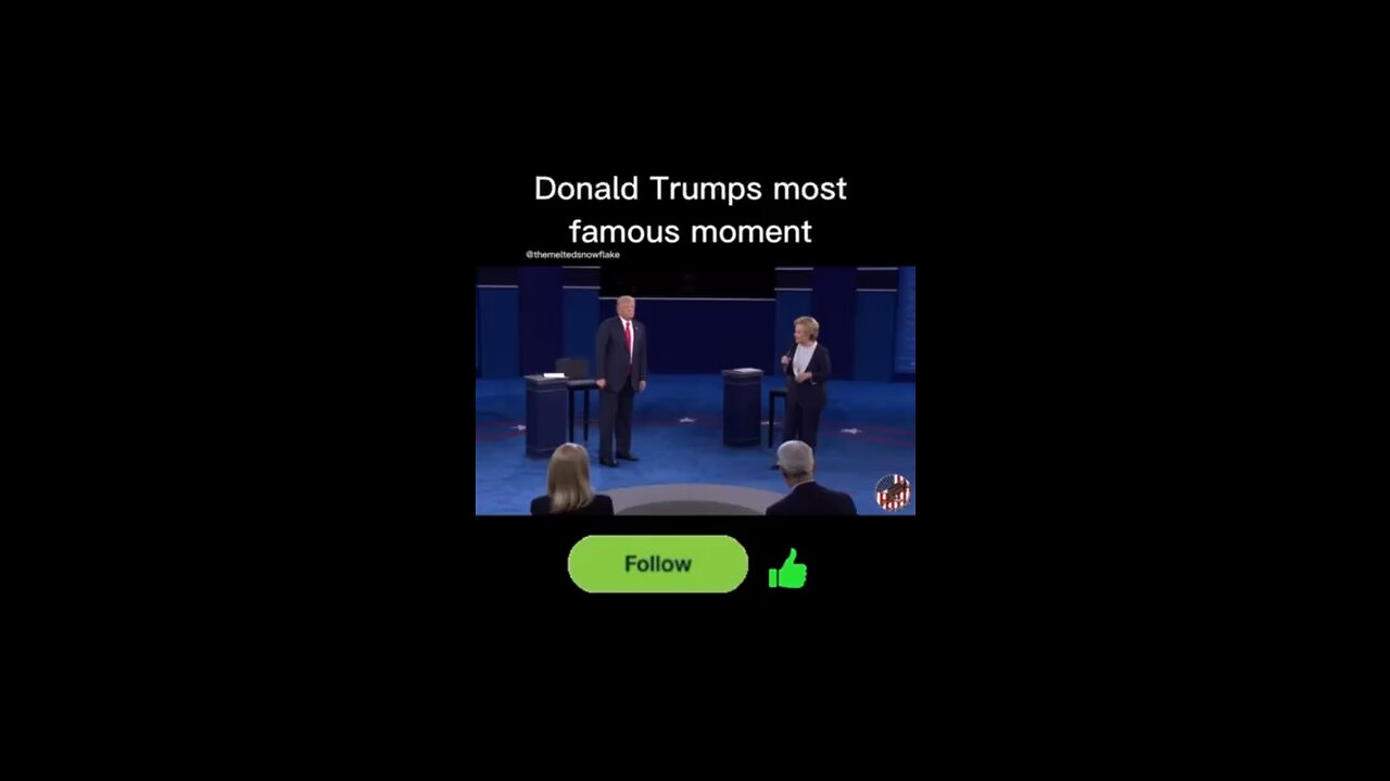 Donald Trumps most famous moment