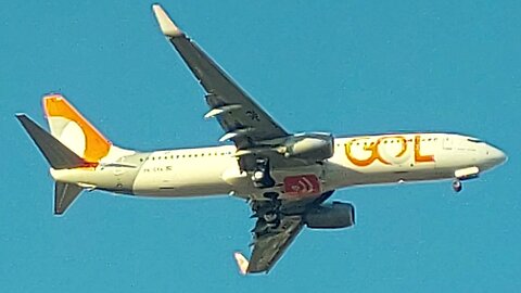 Boeing 737-800 PR-GXQ coming from Guarulhos to Fortaleza