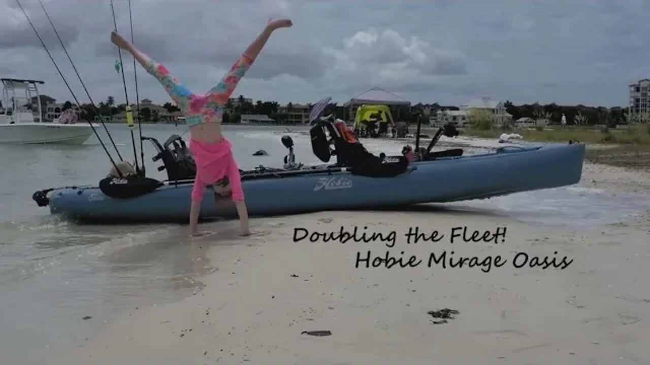 Doubling the Fleet! 2020 Hobie Mirage Oasis (walk-through and DIY cart modification)