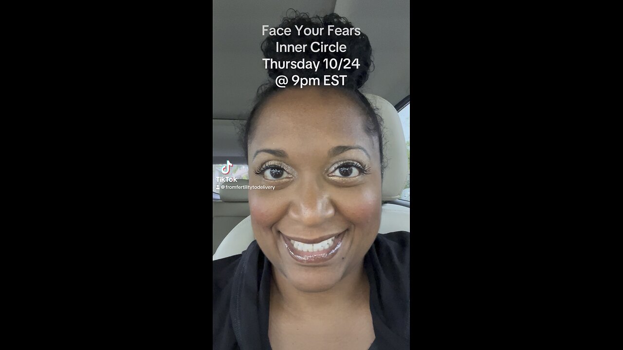 Face Your Fears! Dayna’s Inner Circle Thursday 10/24 @ 9pm EST/ 6pm PST