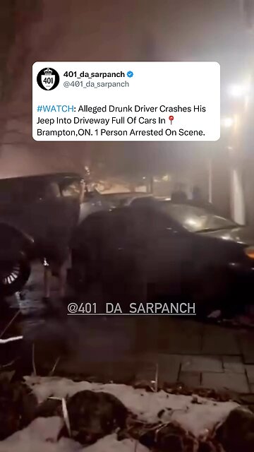 Drunk Driver Crashes Into House