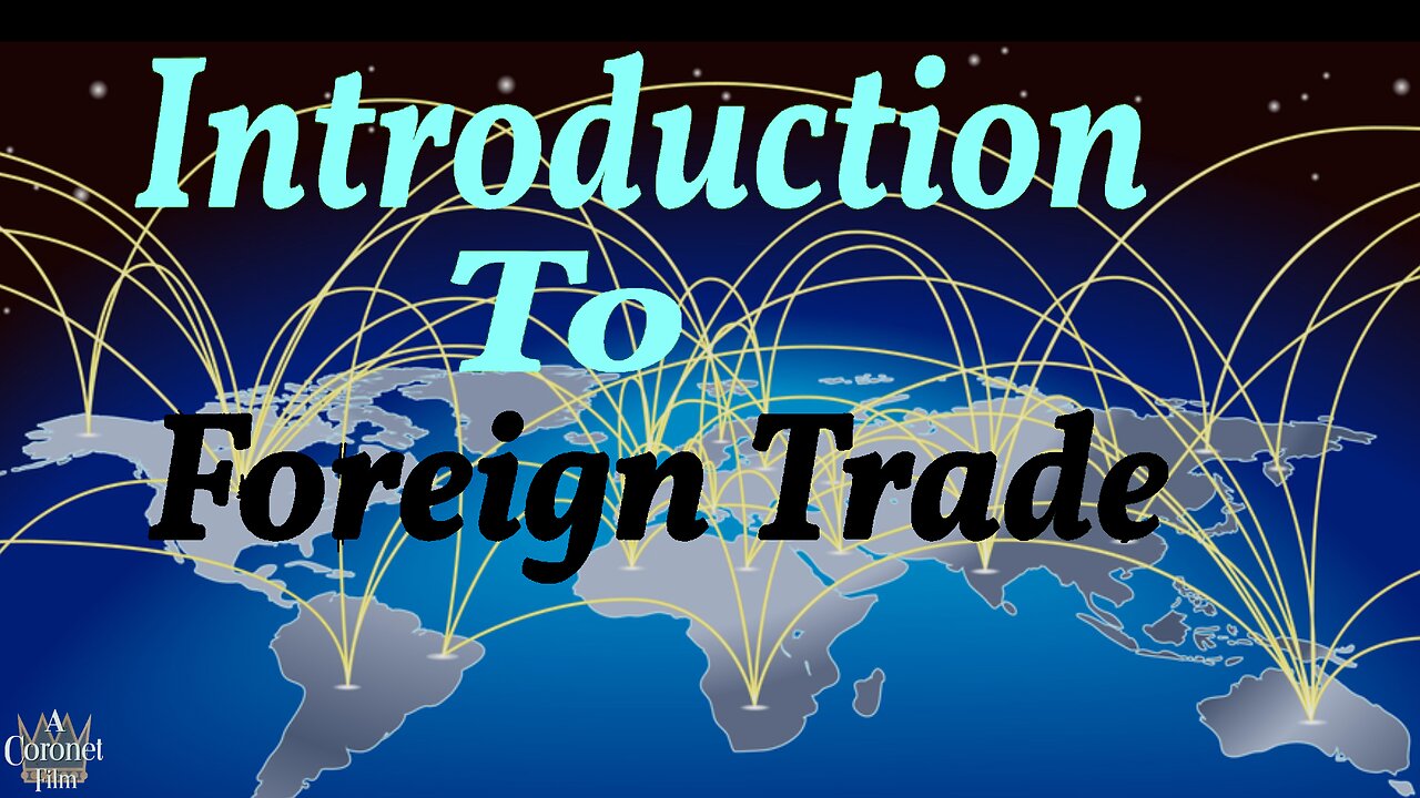 Introduction to foreign Trade